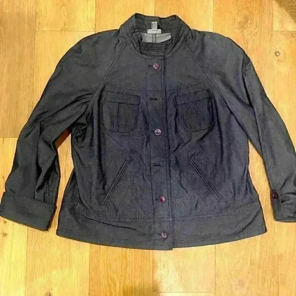 J Jill Light Casual Jacket Sz M - can also be a Blazer - Worn once - Picture 1 of 4